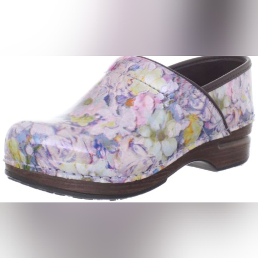 Dansko XP floral nursing clogs size 38